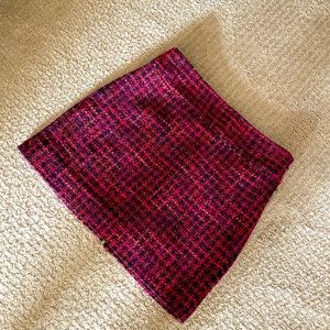 The limited wool mini skirt